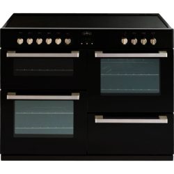 Belling DB4110E 110CM Wide Electric Range Cooker in Black